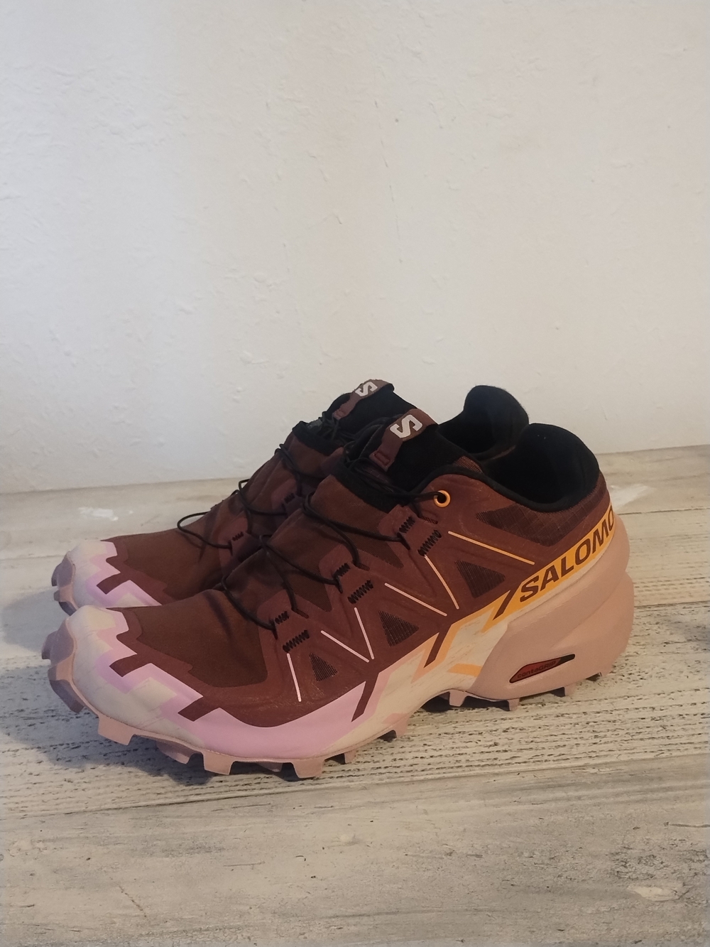 Salomon Speedcross 6 Wide Trail Running Shoes Purple Women's US 8